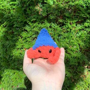 FREE WITH BUNDLE - Small Hermit Crab Crochet Plush